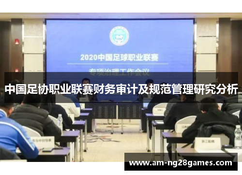 中国足协职业联赛财务审计及规范管理研究分析